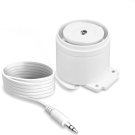 Sirène Filaire, Alarme klaxon, Mini Buzzer 5 V Compatible avec Le système de sécurité WiFi (120 DB) (1/4)