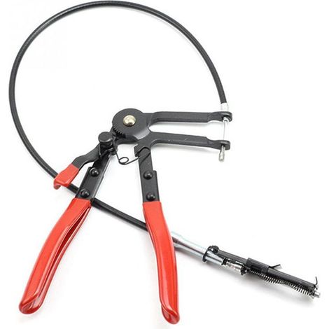 Pinze per fascette stringitubo, pinze per fascette stringitubo a braccio lungo per cavi flessibili, pinze per cablaggi, fascette a gola pieghevoli (1/5)