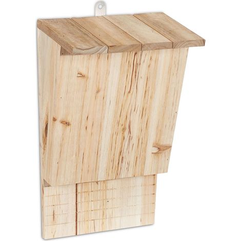 Caja para murciélagos inclinada