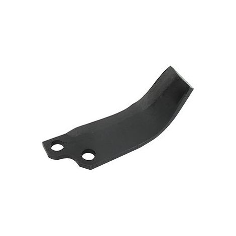 Cuchillo recto para fresadora trasera compatible con BCS Modelo 735 - L: 130mm. Tipo de trabajo.