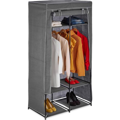 Stoffschrank mit 6 fachern