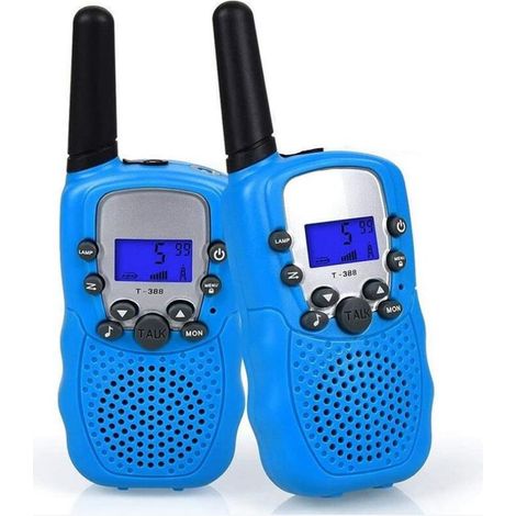 Talkie-walkie pour enfants en deux parties uniquement pour les garçons et les filles de 3 à 12 ans (1/2)