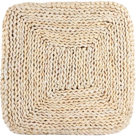 Coussin de chaise carré épais pouf tatami, assise décorative pour balcon fenêtre en baie (1/5)