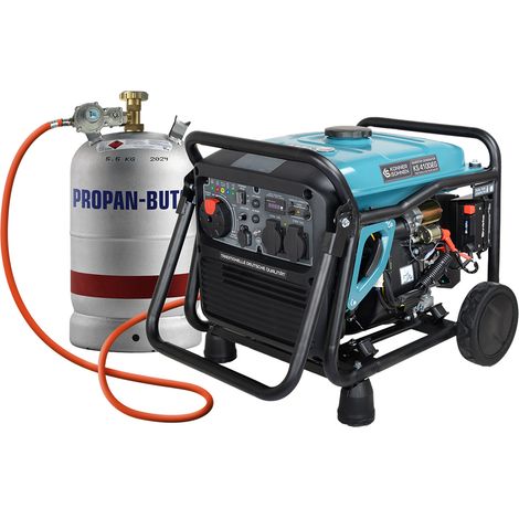 Generatore portatile a benzina e gas Könner & Söhnen KS 4100iEG 4000 W (1/5)