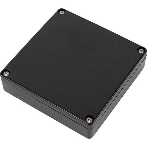 Hammond Electronics 1551WXBK Boîtier universel 80 x 80 x 22 ABS noir 1 pc(s) S682072