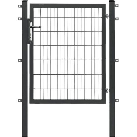 Zaun-Einzeltor premium plus 1-flg. 1200x1400mm anthrazit
