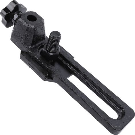 Support porte-outil de tour à bois, trou rond 16 mm, base en acier allié pour tige de 5/8 pouce, accessoire de tournage du bois (1/5)
