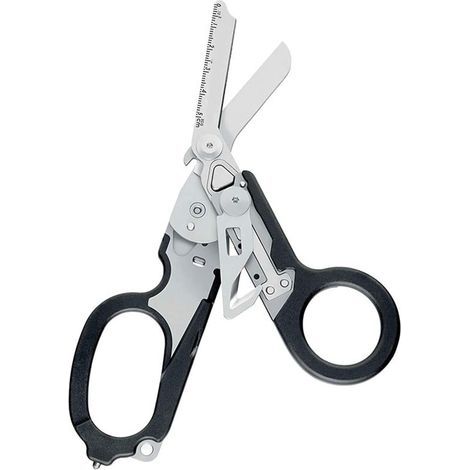 en 1 Ciseaux de secours, pince multifonction avec coupe-sangle et brise-verre (1/5)