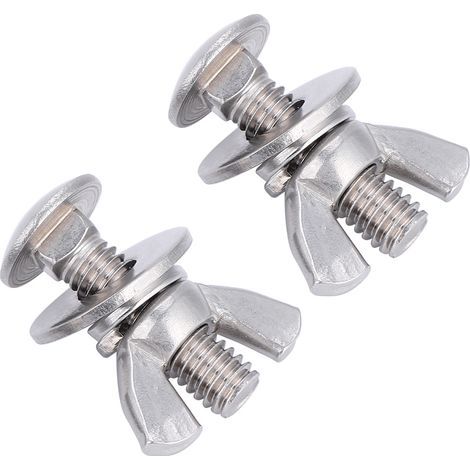 50 Vis en acier inoxydable M2 pour jantes de voiture RC 1/10, idéales pour crawlers - Lot de 50 pièces (1/5)