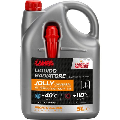 Premium Series Arancione Jolly Universal, liquido radiatore - (-40°C / +110°C) - 5 L (1/5)