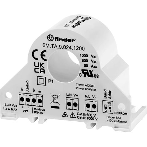 Finder 6M.TA.9.024.1200 6M.TA.9.024.1200 Transducteur d'énergie 1 pc(s)