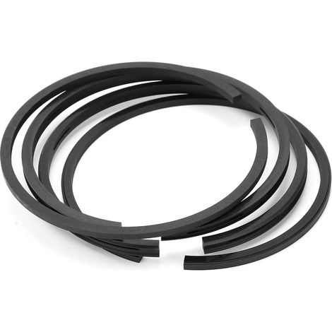 Lot de 4 segments de piston Q90 compatibles avec les moteurs de 7,5 kW et les compresseurs d'air de 10 CV. Accessoires pour pompes à air (1/5)