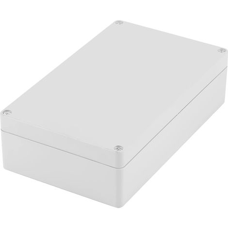 Boitier derivation, Boîte de Jonction, Boite electrique étanche, Boîtier de projet ABS, DIY boite de câblage, pour les équipements électriques intérieure et extérieure(200 120 55mm) (1/5)
