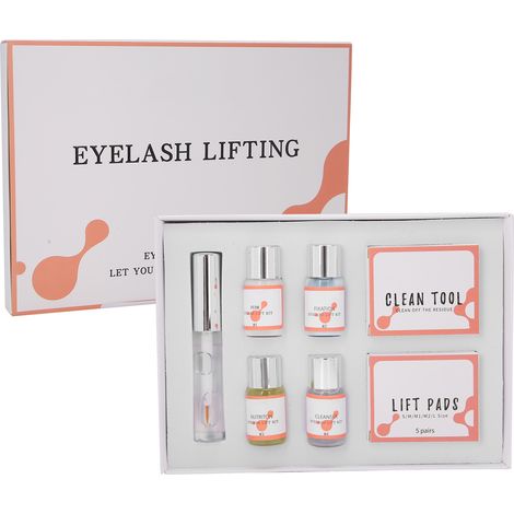 Kit de permanente de cils 25 ml doux effet longue durée outils de curling pour salon (1/5)