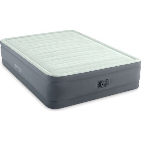 Intex Luftbett 203 x 152 x 46 cm PremAire I Queen mit integrierter Elektropumpe