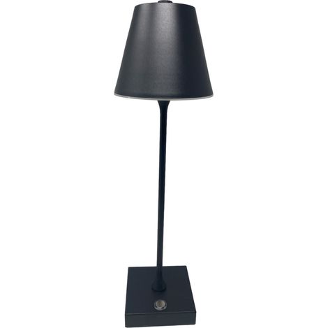 Lampada bistrot touch da tavolo a led ricaricabile usb 10 watt lume decorativo tripla colorazione di luce vari colori (1/5)