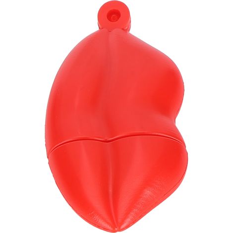 32 GB USB-Stick in Form von niedlichen roten Lippen zum Speichern und Teilen von Daten