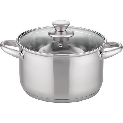 Faitout - GSW - RIGO - 24 cm - Induction - Acier inoxydable (1/5)