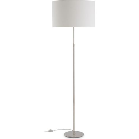 Ausziehbare Stehleuchte 24X24X120/142 Nickel-Metall