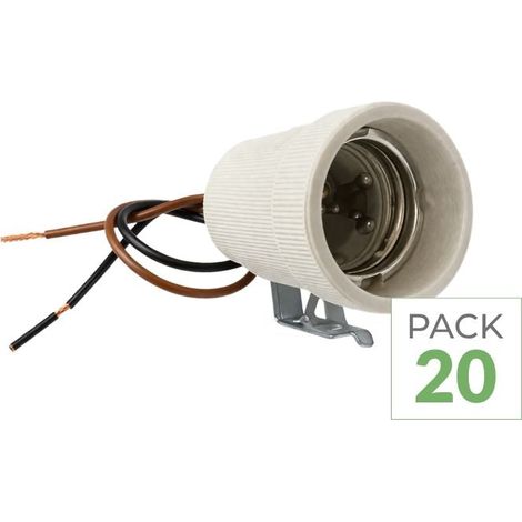 Pack de  20 - Douille E27 - SILUMEN