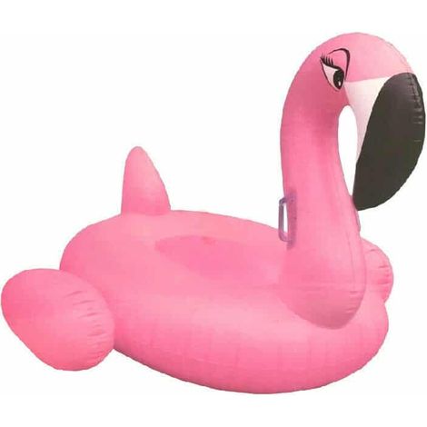 FENICOTTERO GONFIABILE ROSA FLAMINGO GIOCO BAMBINI BIMBI MARE PISCINA 110x90 cm