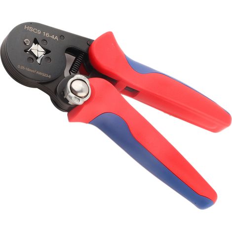 Pince à sertir HSC9 164A auto-réglable pour connecteurs de câbles 0,25-16mm², outil de sertissage fil AWG 23-6, terminal électrique (1/5)