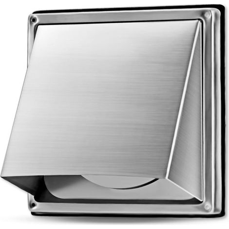 Grille de protection contre les intempéries en acier inoxydable 125 mm (1/5)