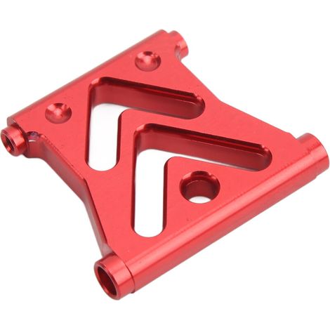 Frontstoßstange aus Aluminiumlegierung für ferngesteuerte Fahrzeuge im Maßstab 1:10, Axial RBX10, roter Antikollisionsschutz (1/5)