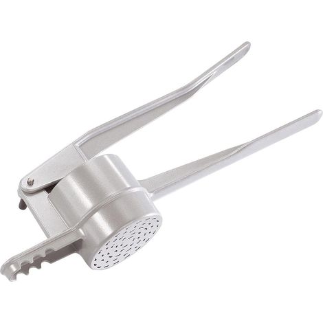 Westmark Schiacciapatate/Pressa per spaetzle, Fori speciali per spaetzle fatti a mano, Alluminio pressofuso, Lunghezza: 41 cm, Spätzlechef, Argento, 61202230 (1/5)