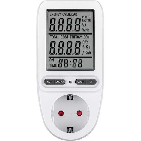 Goobay Pro compteur énergétique écran LCD trois lignes (1/4)