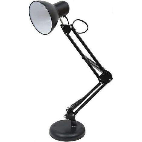 Lampe de bureau vintage articulée à LED, réglable, anti-tissu flexographique pour studio et lecture (1/5)