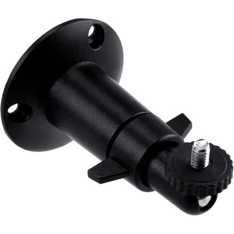 Support de caméra réglable avec filetage 1/4 pouce, compatible avec les caméras EufyCam s3 Pro, Arlo, Blink et Ring, noir. (1/5)