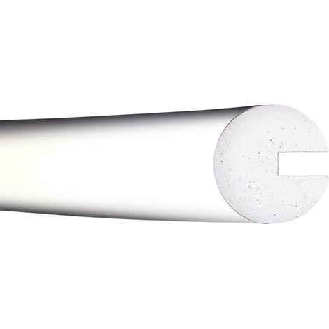 Moravia Prallschutz MORION Kreis Profilschutz 40 x 40 x 8 mm Länge 1000 mm weiß (1/4)