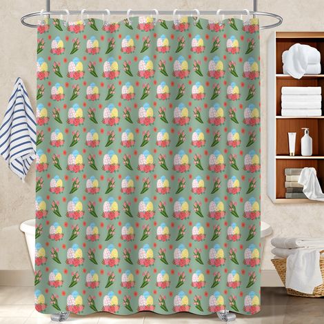 Kit rideau de douche en polyester 180x180 tendance bâche polyester douche pour adapté aux animaux domestiques (1/5)