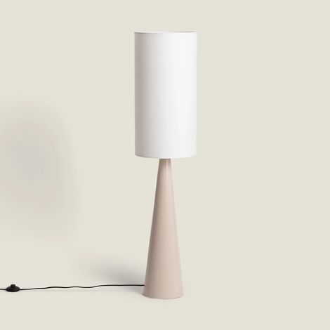 Lampadaire Métal Cambaca Beige (1/5)