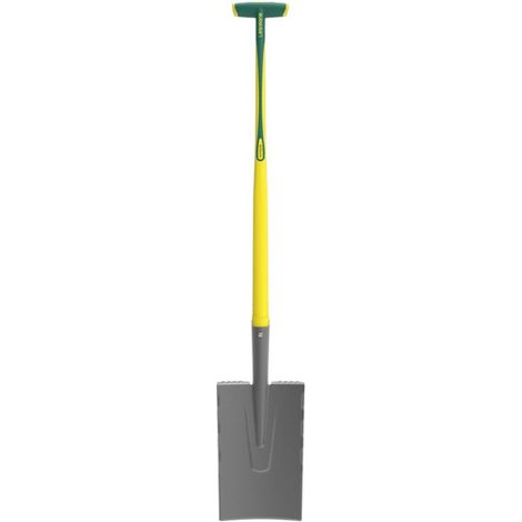 Leborgne – Louchet Senlis Duopro 28 cm – Manche Novagrip 90 cm – Lame en acier trempé – Bords affûtés pour travail net