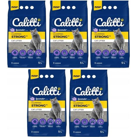 Lettiera per lettiera di lavanda Calitti Strong Lavender 5x5L (1/2)
