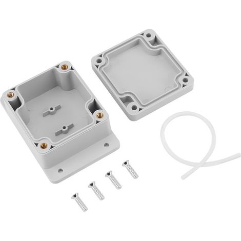 Boîte de Jonction Electrique Extérieure, IP65 Boîtier de Connexion Etanche Connecteur de Câble Boîtier en Plastique ABS avec Accessoires (89 59 35mm) (1/5)