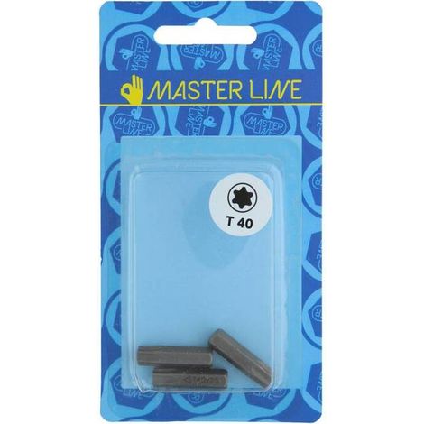 5 x BL INSERTO TORX 25 MM T20 M 4,0 3 PZ