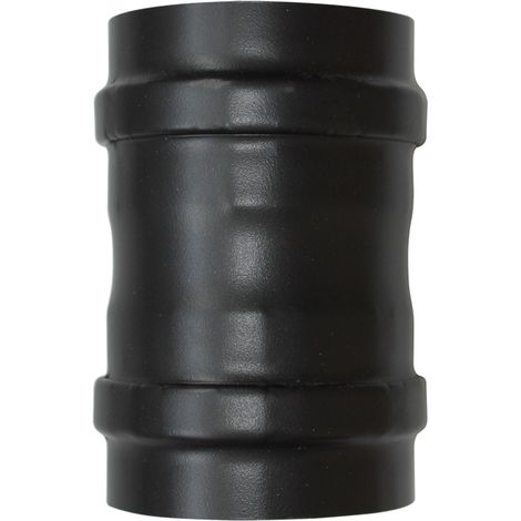 Sivac – Raccord femelle/femelle noir – Ø 100 mm – Filetage entrée 1" – Pour tuyaux PVC et PE – Adaptateur pour raccordement rapide (1/3)