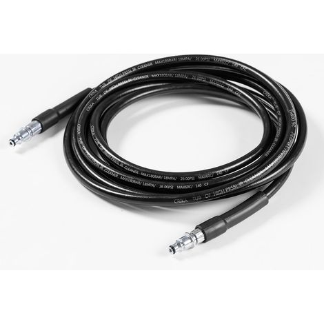 10M Tuyau de Rechange à Haute Pression Flexible Raccord,Avec Connecteur Rapide pour Nettoyeur Haute Pression Accessoire Tuyau de Rechange de Nettoyage d'eau