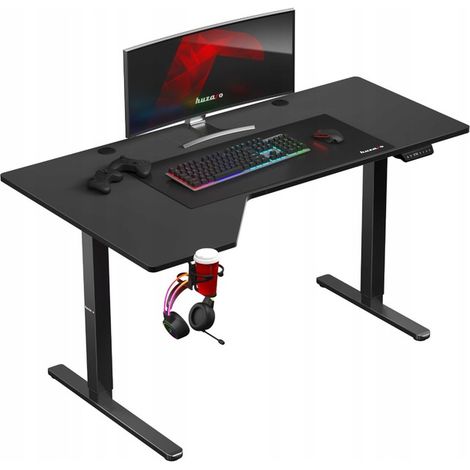 Huzaro Hero 9.1 Bureau de jeu électrique réglable noir