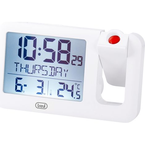 Trevi PJ 3030 Reloj despertador digital Blanco (1/4)