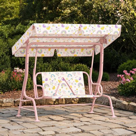 Ensemble table et chaises enfant coloris rose 112 x 75 x 120 cm (1/5)