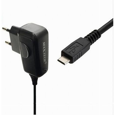 Trade Shop - MICRO USB LADEGERÄT REISESTECKER 5PIN 5V-1000MA 5WATT MAXTECH CA-S008A - (1/2)