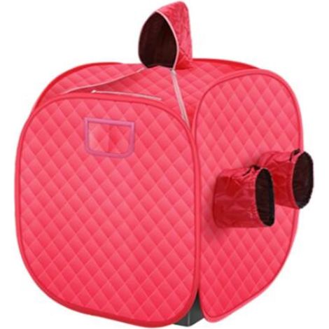 Kit de sauna portatif Tente pliante portative de pièce de station thermale de Sauna de vapeur sans vapeur for une personne ou deux personnes, corps complet de perte de poids amincissant Tente de sauna (1/5)