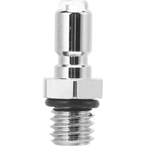 Adaptateur de gonflage BCD en laiton chromé, valve d'échappement de plongée, raccord de rechange (1/5)