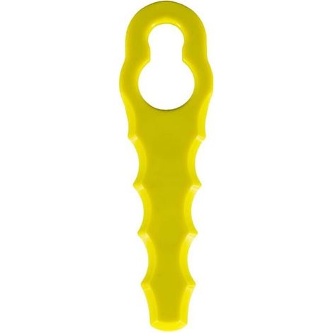 Pack of 50 replacement blades compatible with Ryobi brush cutter, double serrated blade heads RAC155 RAC157 RAC158 (1/5)