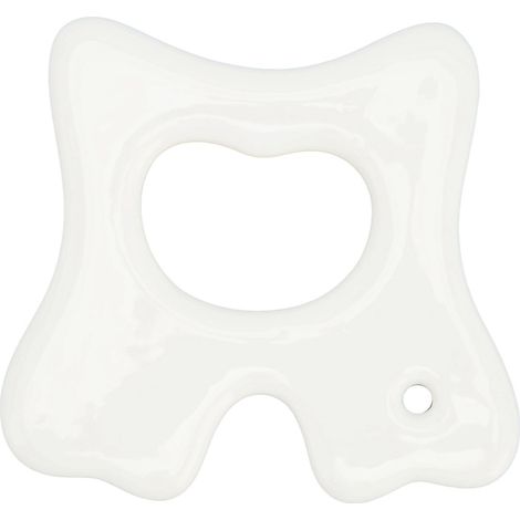 Élégant outil de massage Gua Sha en céramique pour le dos, cou, visage et jambes, soulageant les tensions musculaires (1/5)