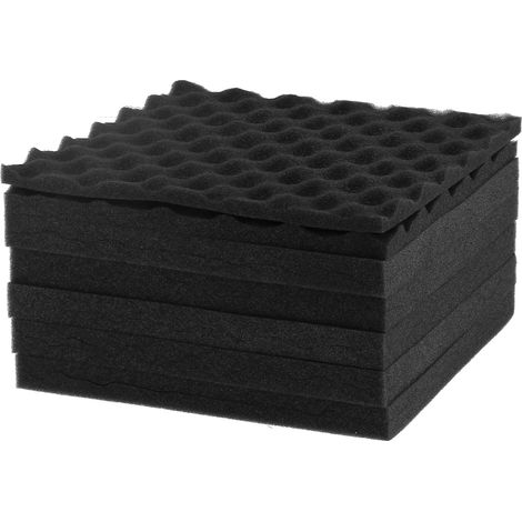 12 Panneaux Acoustiques en Mousse Insonorisants 30x30cm pour Studio d'Enregistrement et KTV (1/5)